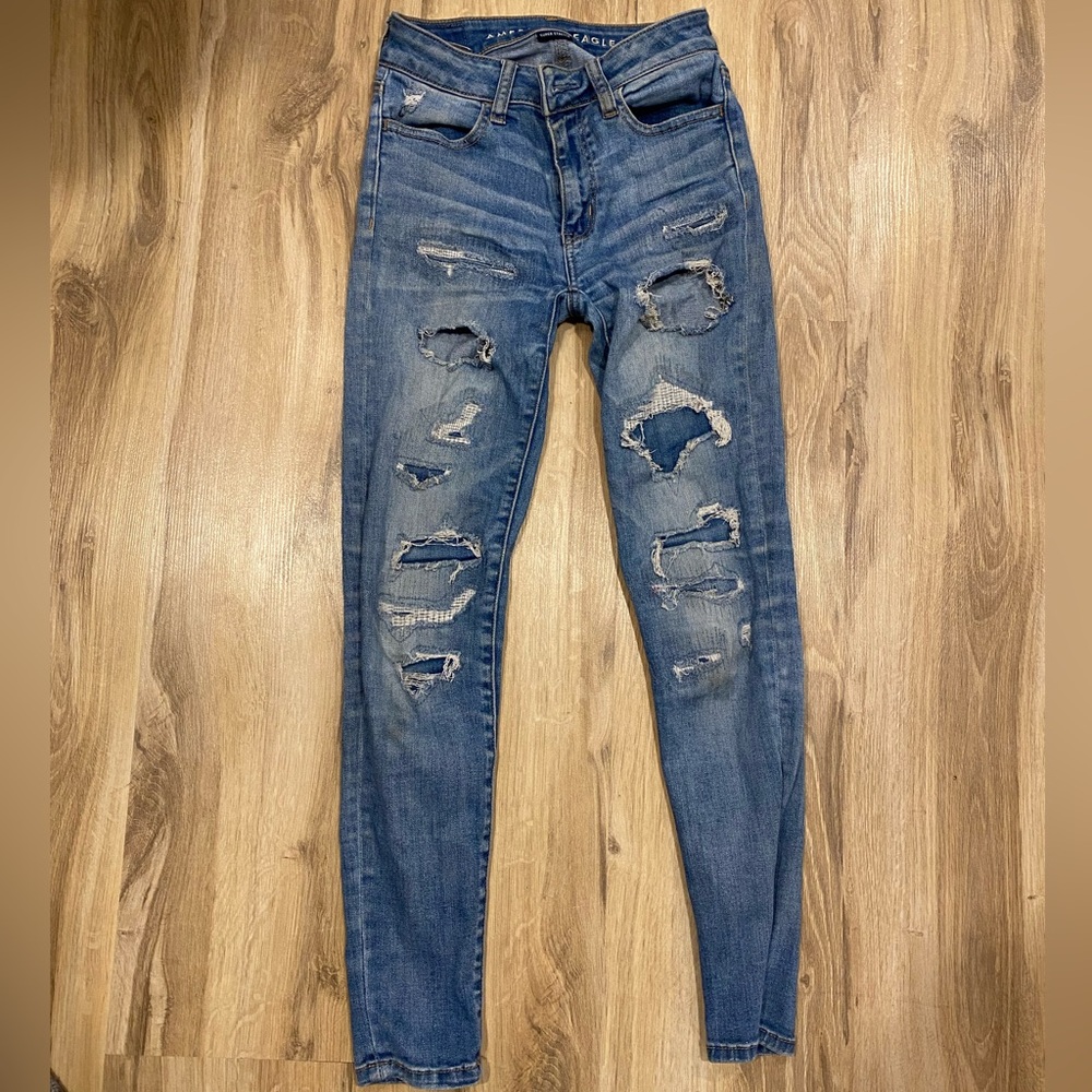 Womens American Eagle super stretch skinny jeans